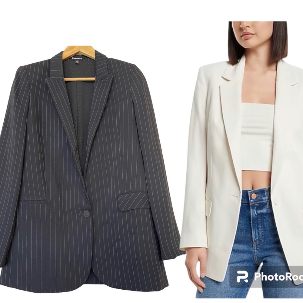 Express One‎ Button Blazer
